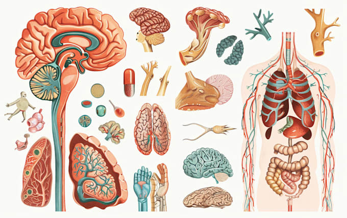 create anatomy, medical, and scientific illustrations