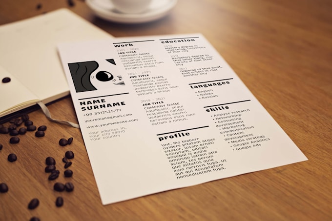 make your resume cool and unique