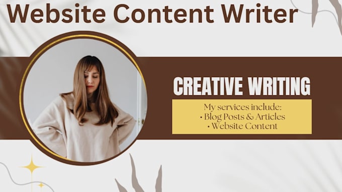 write SEO website content and landing page copy