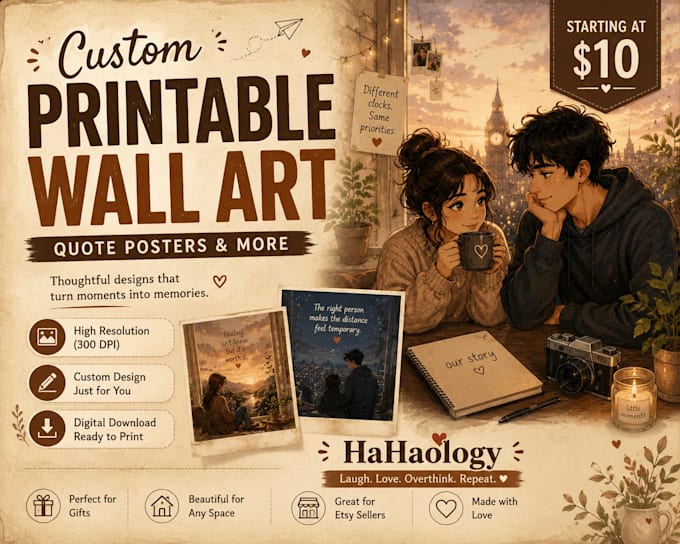 design printable wall art for etsy