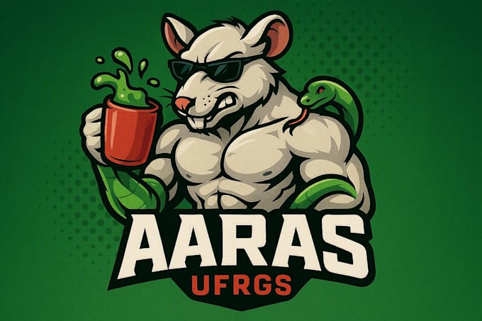 design amazing rat logo with free source file