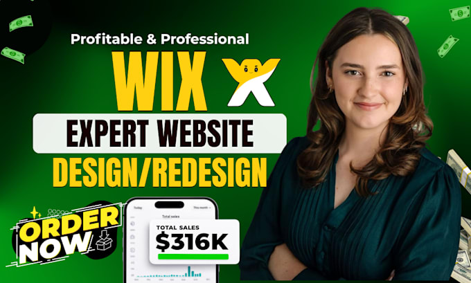 design wix website, redesign wix website with SEO and GEO optimization