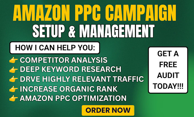 setup and optimize amazon ads campaigns, amazon PPC campaign