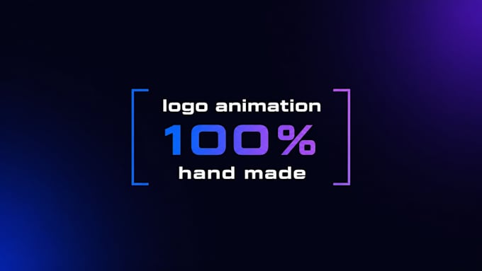create a custom dynamic logo animation
