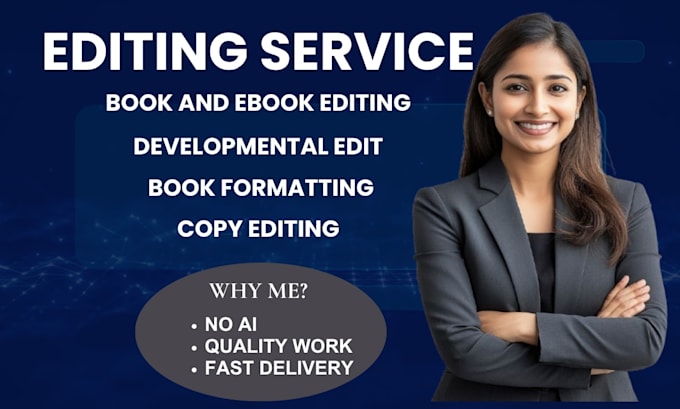 professionally edit, rewrite, and polish your manuscript