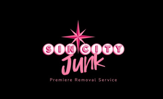 design wordmark junk removal business logo