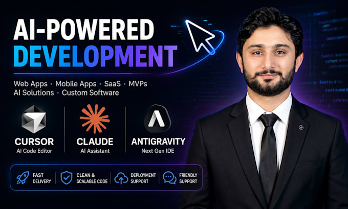 develop full stack web apps with ai assisted development