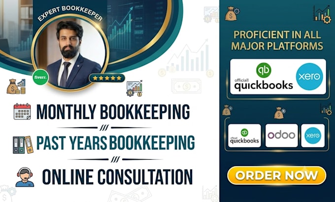 do bookkeeping, accounting , quickbooks cleanup
