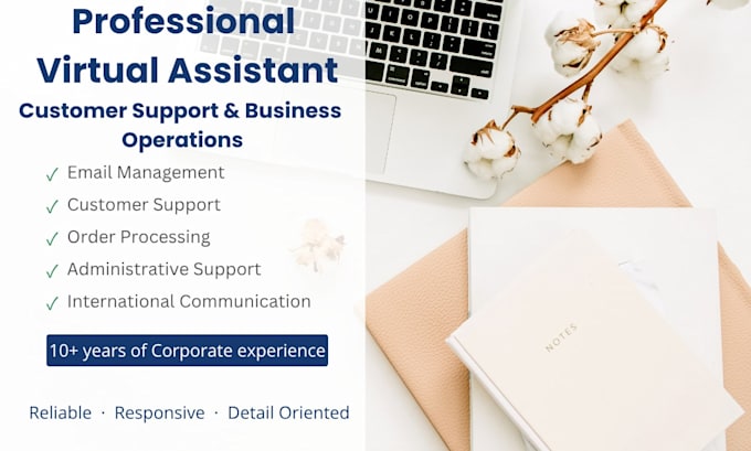 be your professional virtual assistant and business support