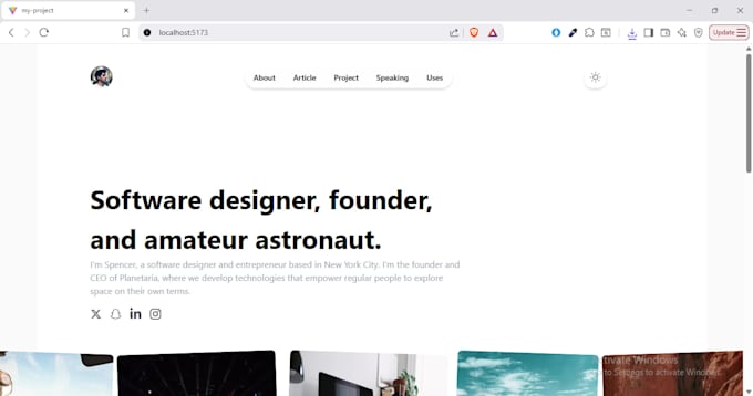 build a responsive frontend UI using reactjs