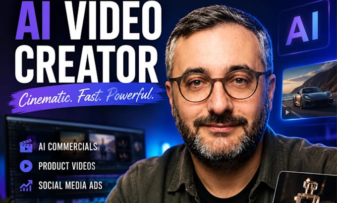 create cinematic ai commercial videos