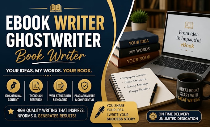 ebook writer ebook ghostwriter ghostwriting book writer