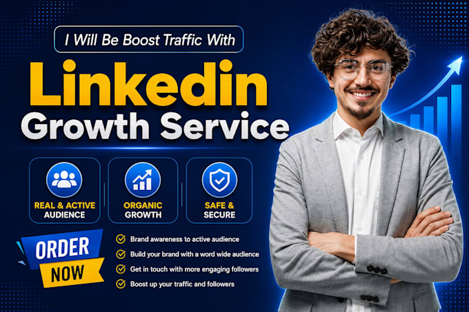 grow your linkedin company page or profile with real organic followers