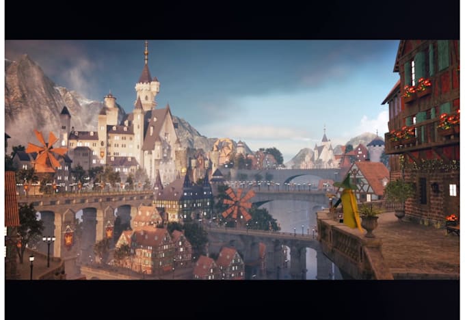 do open world map development unreal engine 3d game environment ue5 level design