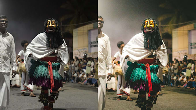 do photo editing and color correction in lightroom