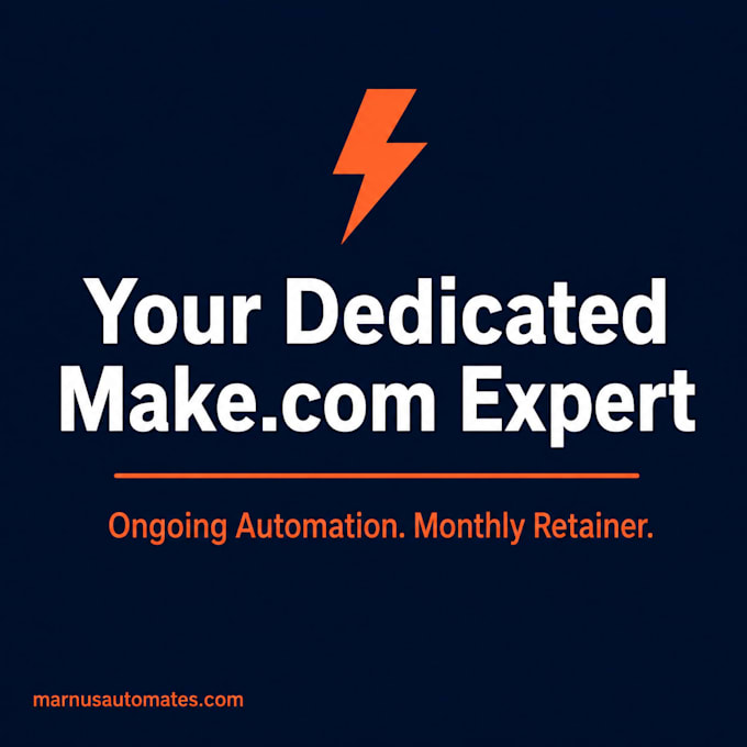 be your dedicated makecom business automation expert