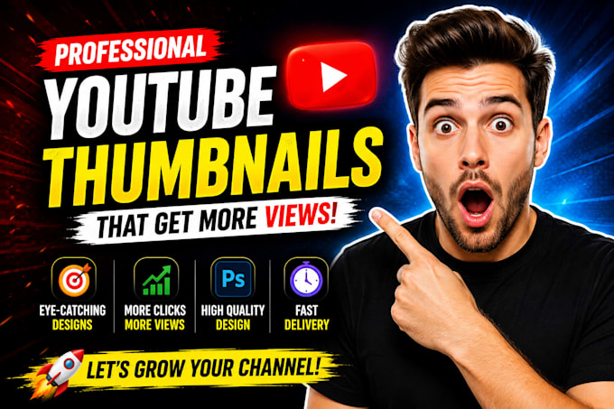 design professional you tube thumbnail