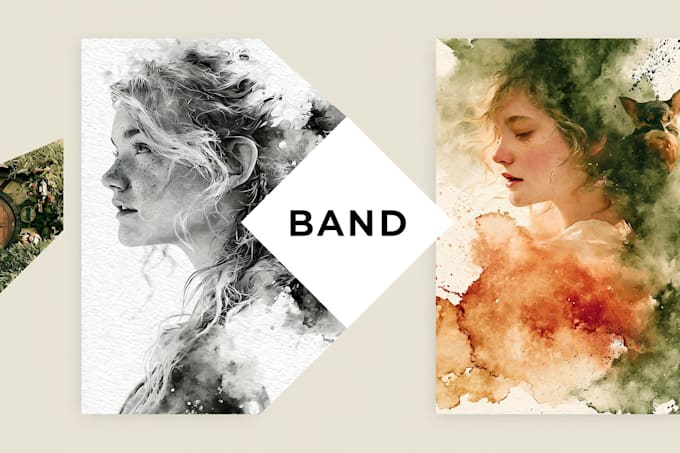create a custom watercolor illustration