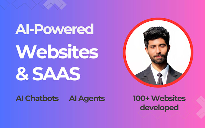 develop ai saas app, ai web app, ai website and full stack software developement