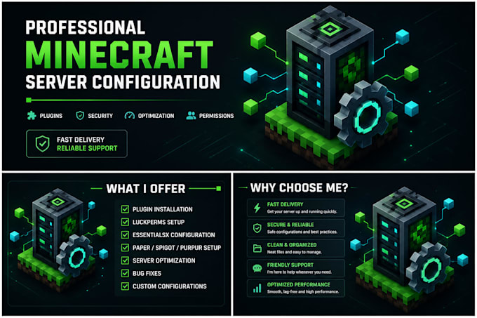 configure minecraft server plugins and permissions