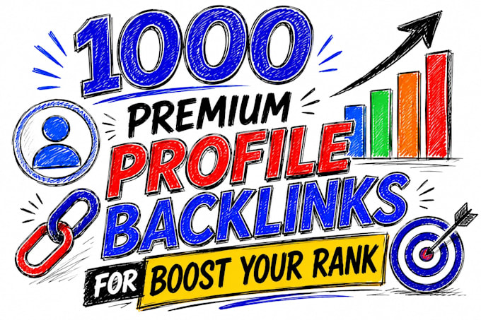 post 1000 premium profile backlinks for boost your rank