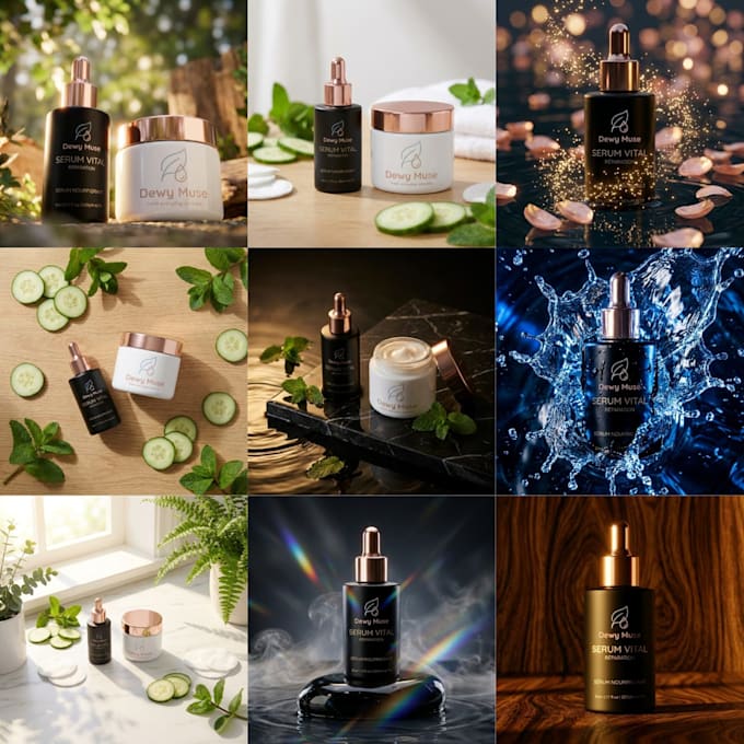 create high end premium ai product photography for brand