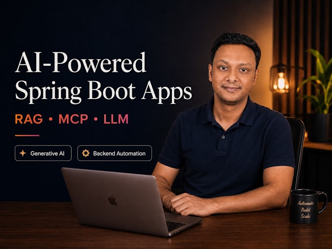 build a spring boot chatbot with ai, rag, mcp, and llm
