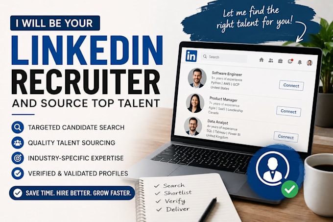 source and screen technical talent on linkedin for your team