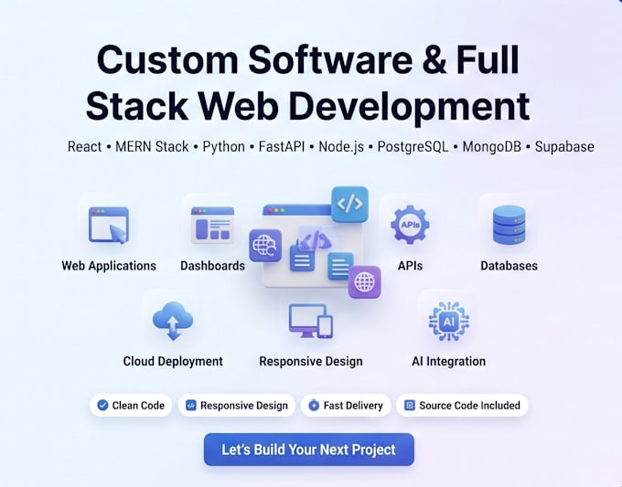build scalable custom software solutions