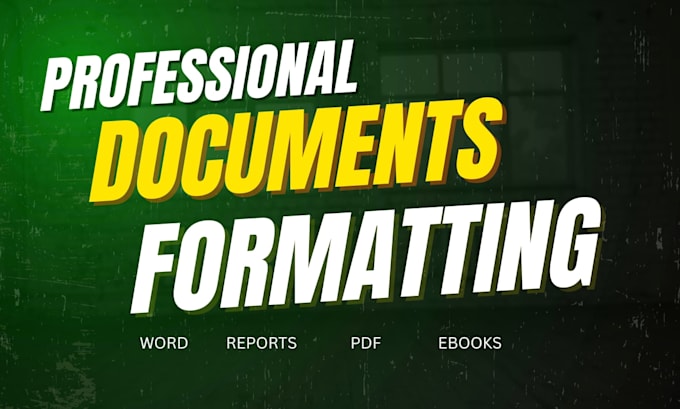 professionally format and redesign your word documents