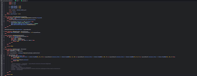 code the needs of your game on roblox