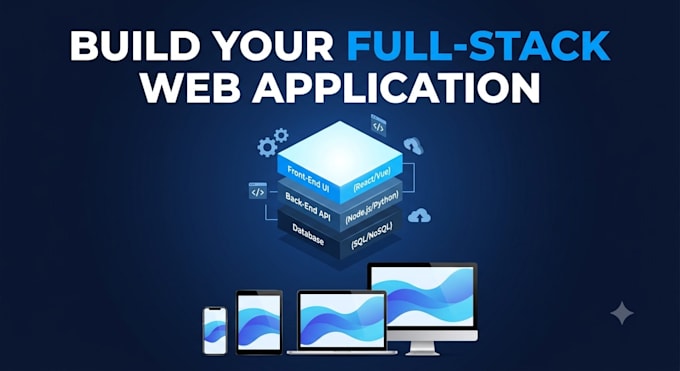 build a responsive full stack web application