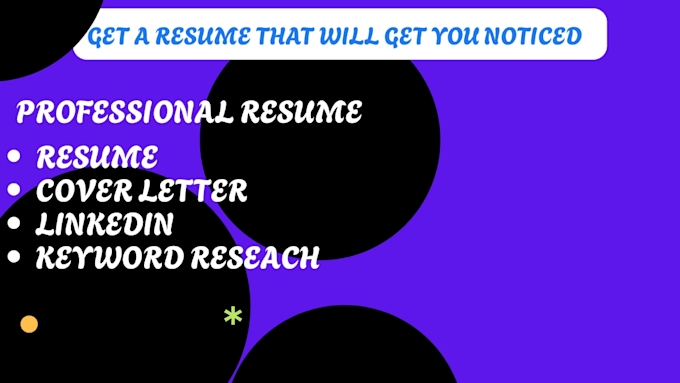 write an ats resume