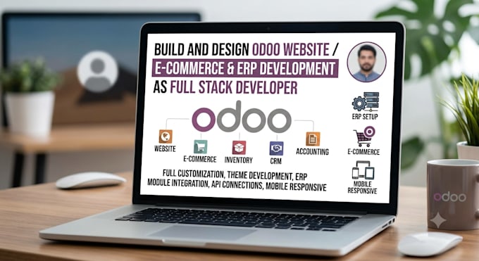 creat a website with odoo