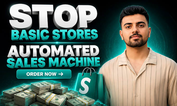 build optimized  shopify store with ai chatbot and automated email flows