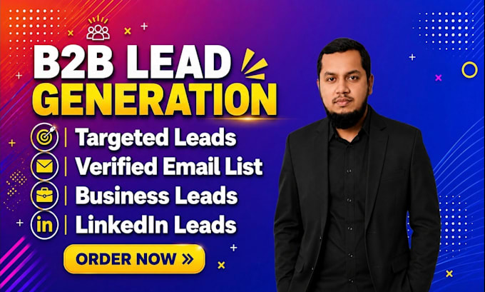 do b2b lead generation, linkedin lead generation and email list building