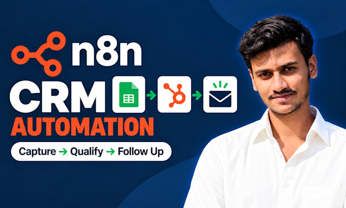 build n8n CRM automation for lead capture and follow up