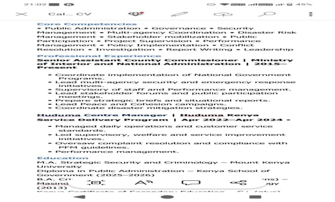 write an ats resume
