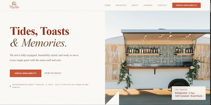 develop squarespace website, design or redesign squarespace website