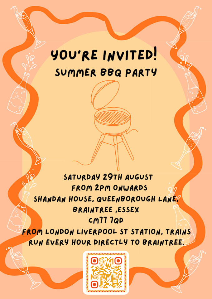create a custom invitation for your event