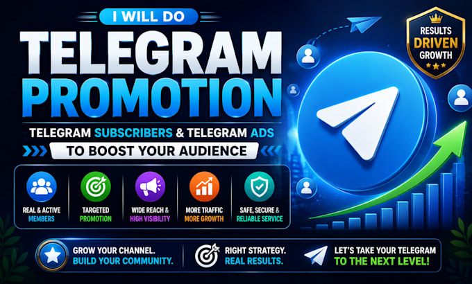 do telegram promotion telegram subscribers and telegram ads to boost audience
