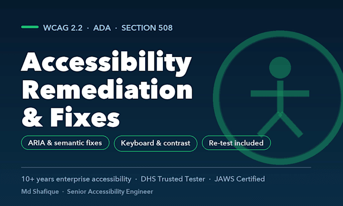 ensure your website for wcag and ada compliance