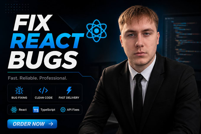 fix bugs and improve your react typescript web application