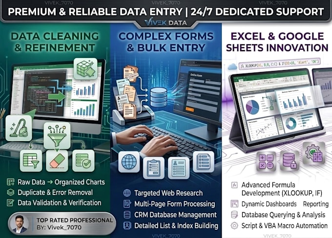 data entry specialist excel expert