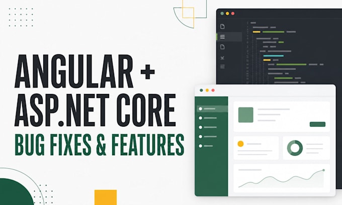 fix and improve your angular and asp net core web app