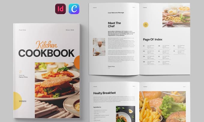 redesign, design, editable canva ebook, workbook, cookbook, planner and flipbook