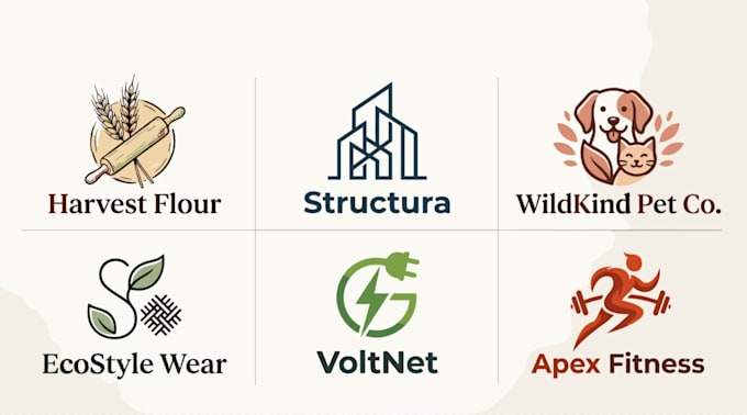 minimalist and custome logo