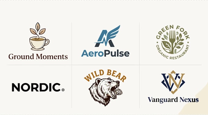 luxury, modern, custom  logo