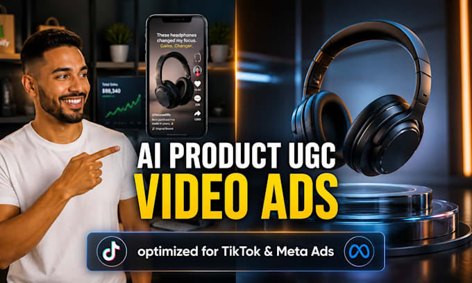 create ai product ugc video ads and product animation