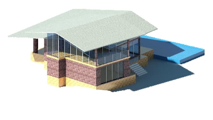 draw architectural floor plans, elevations and sections